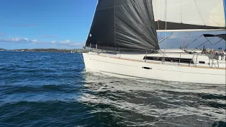 2011 Beneteau Oceanis 34 ‘Danielle’ Sailing On Sydney Harbour. Sold by Flagstaff Marine, June 2023.