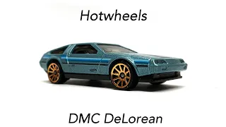 Unboxing Hot Wheels DMC DeLorean