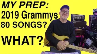 Grammy Awards 2019 | Pre-show | Learning 75-80 songs | Tim Pierce | Guitar Lesson