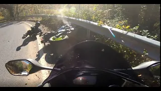 HECTIC ROAD BIKE CRASHES & MOTORCYCLE