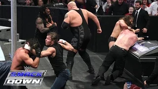 WWE 2K15 - 6-Man Tag: Daniel Bryan, Dean Ambrose & Roman Reigns vs Seth Rollins, Big Show & Kane