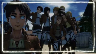 【MMD Shingeki No Kyojin】Boss B*tch【MEME】