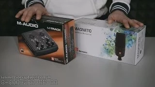 Комплект M-AUDIO MTRACK + SE ELECTRONICS MAGNETO