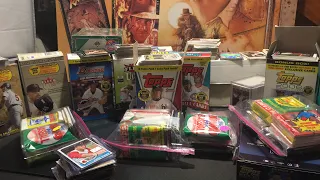 I BOUGHT A HUGE BOX OF CARDS AT A JUNK STORE - WEEKEND RECAP & $1/1 MIN AUCTIONS