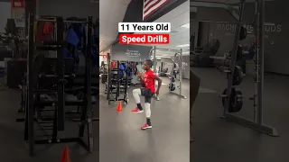 ELITE 11 Year Old Football Player! Speed Drills