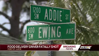 Food delivery driver found shot inside vehicle in Port St. Lucie neighborhood