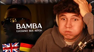 INTERNATIONALER HIT😱?!?...Reaktion : LUCIANO ft. BIA & AITCH - BAMBA | PtrckTV