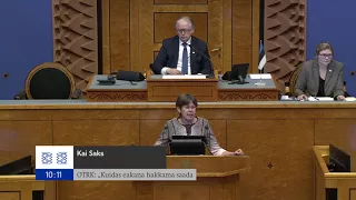 Riigikogu istung, 6. märts 2018