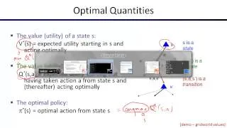 Lecture 8 MDPs