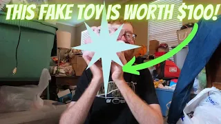 This fake furby is worth $100.  Come see what it is!  Thrift with me