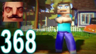 Hello Neighbor - My New Neighbor Steve Minecraft Act 1 Gameplay Walkthrough Part 368