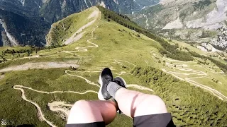 Speed Flying Through The Alps At Crazy Speeds | Speed Flying GoPro 2019