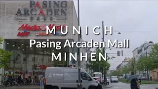 Munich Walking Tour Part 11Pasing Arcaden Mall Minhen Šetnja Deo 11