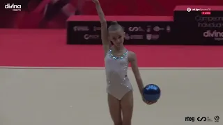 Irina Narimanova, Campeonato de Espana Individual GR 2023, pelota