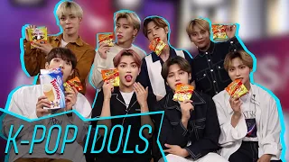 ATEEZ's Mukbang w/ Iconic American Junk Food!