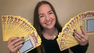 $300 FULL BOOK Bingo Australian Scratch Tickets!! Pt2