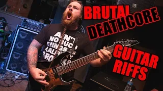 8 Brutal Deathcore Metal Riffs On A 7 String Daemoness Guitar