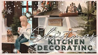 🎄CHRISTMAS DECORATE WITH ME | CHRISTMAS DECOR IDEAS 2022 | CHRISTMAS DECORATIONS 2022 | KITCHEN