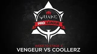 Vengeur vs Coollerz - Quake Pro League - Stage 3 Week 10