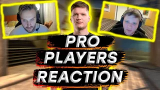 PRO PLAYERS REACTION TO S1MPLE PLAYS