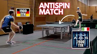 I Got 1922 TTR Points in Germany w/ ANTISPIN 🇩🇪 | Weinheim Tournament - Men A | Table Tennis Match