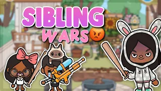 SIBLING WARS!😡 || toca boca TIKTOK roleplay || WITH VOICE 🗣️