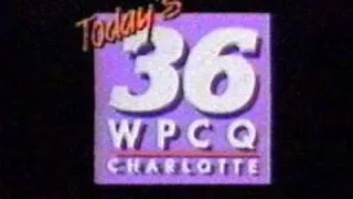 WPCQ-TV "Today's 36" (now WCNC), Charlotte NC Sign-off from May 1989