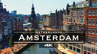 Amsterdam, Netherlands 🇳🇱 - by drone [4K]