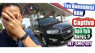 Tes konsumsi bbm captiva (coba tol layang jakarta cikampek)