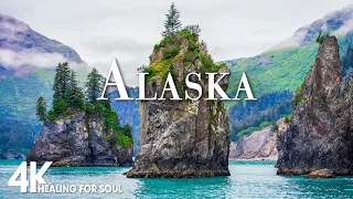 Alaska 4K - Scenic Relaxation Film With Relaxing Piano Music - 4K Video Ultra HD