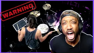 Professional Drummer REACTS Craziest Drum Solo Ever Aric Improta