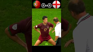 Portugal 🇵🇹 vs England 🇬🇧🤯🔥 | Penalty Shootout Fifa World Cup 2006 #shorts #football #youtube