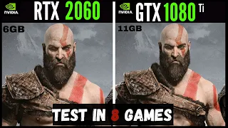 GTX 1080 TI vs RTX 2060 test in 8 games at 1080p