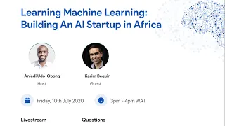 Learning Machine Learning: Building an AI Startup in Africa