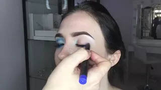 Снежная королева. Видео урок макияжа. Ice queen. Video tutorial.