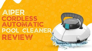 AIPER Smart HJ1102 Cordless Automatic Pool Cleaner Review