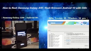 How to flash Samsung galaxy A50 firmware on Android 10 with Odin |Instruction step by step #A50Flash