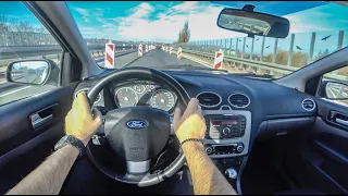 Ford Focus MK2  | 4K POV Test Drive #125 Joe Black