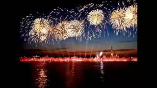 "Алые паруса" 2016. Жесть! Смотреть до конца! В конце болт! Grand fireworks show "Scarlet Sails"