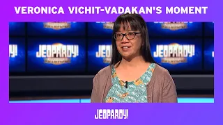 Jeopardy! Veronica Vichit-Vadakan's Semifinal Winners Circle | JEOPARDY!