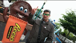Hershey Park in the RAIN. what did I ride? free treats?? Ride Tier List 2024???