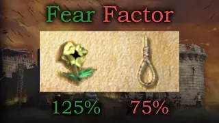 Fear Factor Combat Differences: 1 vs 1, 100 vs 100, 200 vs 200, 200 vs 400 | Stronghold Crusader