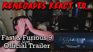 Renegades React to... Fast and Furious 9 - Official Trailer 2 #F9