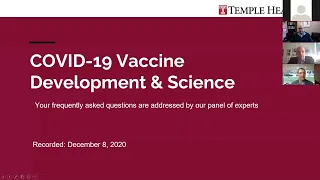 COVID-19 Vaccine Q&A: Temple Health Experts Discuss the Science