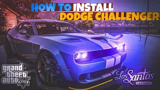 How to Install Dodge Challenger in GTA 5 (Very Easy Steps to Install)