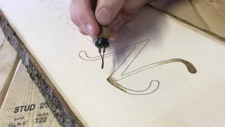 Pyrography...”wood burning” shading techniques.