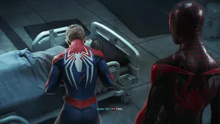 Marvel's Spider-Man 2_lee Miles and peter fighting together