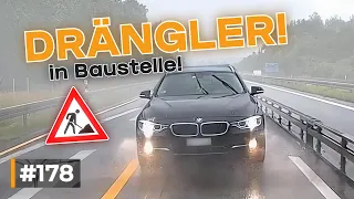 Drängeln in Baustelle, Fahrradcops und Polizei-Karma | #GERMAN #DASHCAM | #178