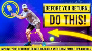 The PERFECT Pickleball Return of Serve: Rules and Tips To Level Up!