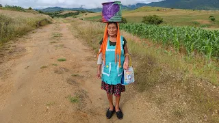 "Me quedé con mi nieto su mamá se fue "|Tía Rufina.